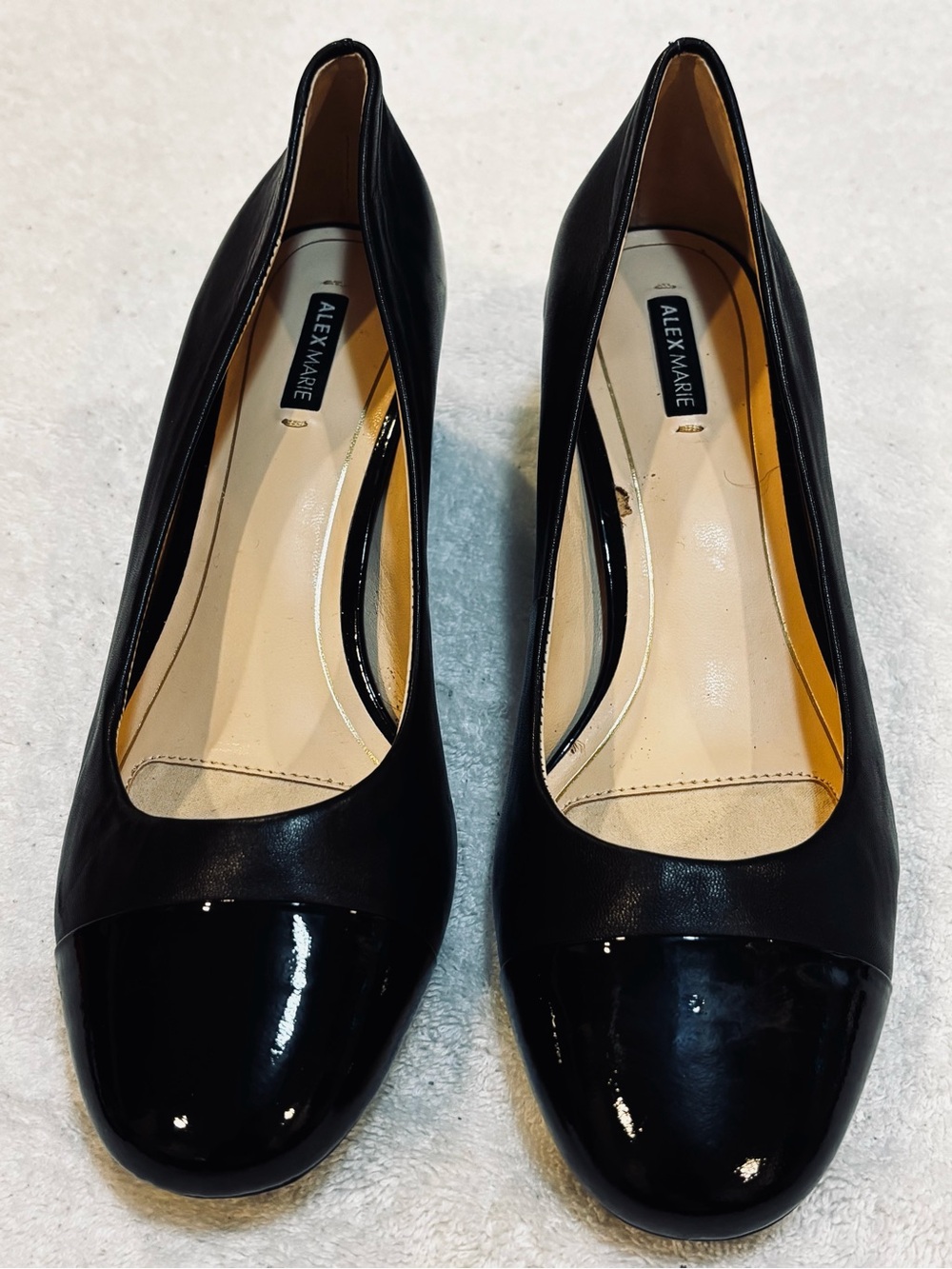Brand New Classy Heels By ALEX MARIE - Size 8.5 M - Heel Height 1 3/4 “ - box 87